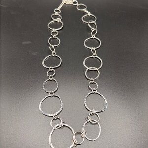 Elegant Silver Chain Necklace